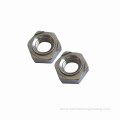Colored Insert Zinc Plated Hex Weld Nuts